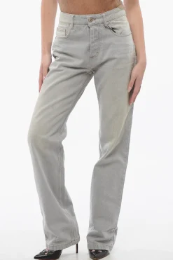 Jeans Straight-Fit A Vita Alta>Ami Alexandre Mattiussi New