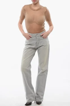 Jeans Straight-Fit A Vita Alta></noscript>Ami Alexandre Mattiussi New
