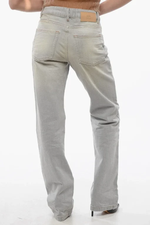 Jeans Straight-Fit A Vita Alta>Ami Alexandre Mattiussi New