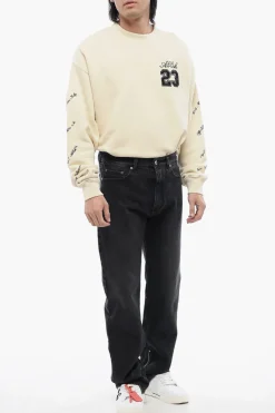 Online Jeans Straight-fit SKATE Con Zip Laterale Uomo Jeans