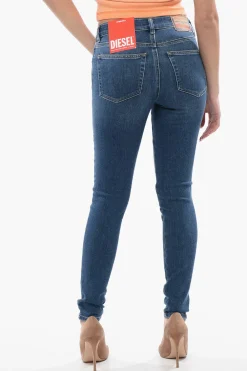 Jeans Super Skinny Fit 2017 SLANDY a Vita Media 12cm L32>Diesel Hot