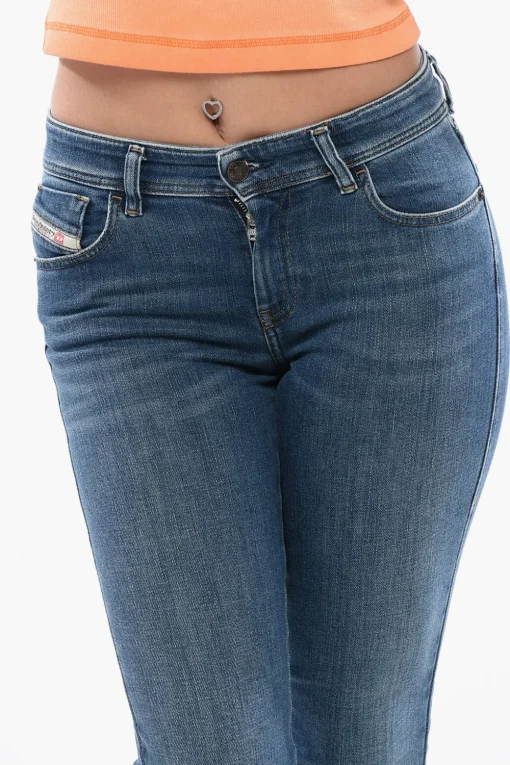 Jeans Super Skinny Fit 2017 SLANDY a Vita Media 12cm L32>Diesel Hot