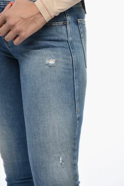 Jeans Super Skinny SLANDY con Strappi L.32></noscript>Diesel Hot