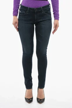 Outlet Jeans THE LEGGING ANKLE Super Skinny Fit 12cm Donna Jeans