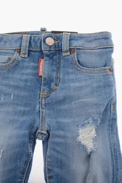 Online Jeans TWIGGY a Vita Media con Strappi Abbigliamento
