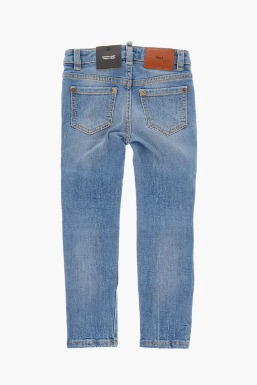 Online Jeans TWIGGY a Vita Media con Strappi Abbigliamento