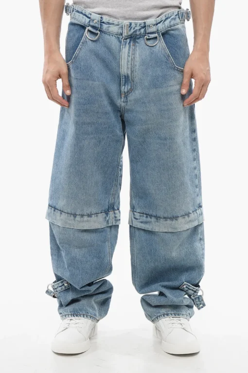 Jeans Utility Fit con Design Modulare 23cm>Givenchy Best