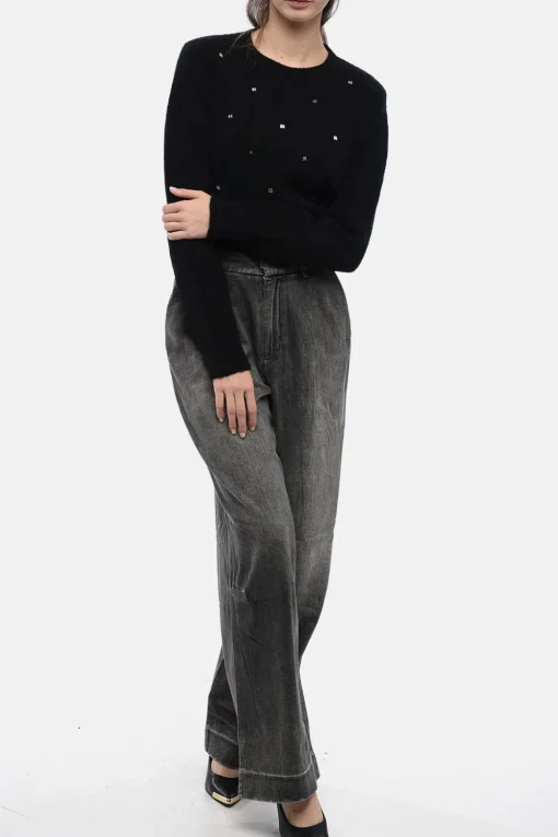 Jeans Wide Leg ad 1 Pince 27cm>R13 Best