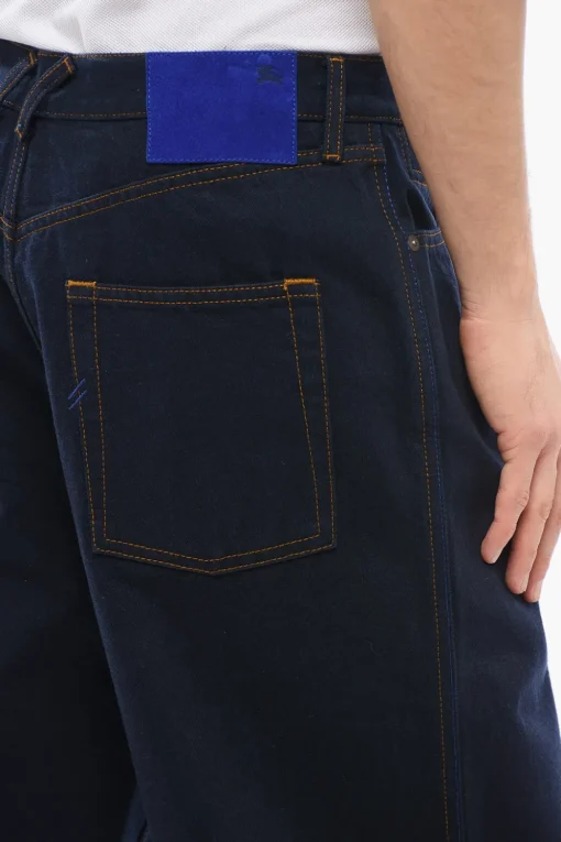 New Jeans Wide Leg con Lavaggio Scuro Uomo Jeans
