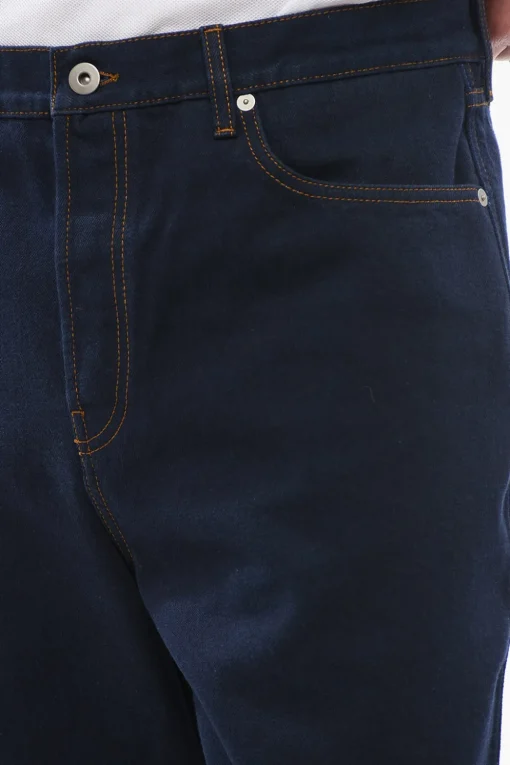 New Jeans Wide Leg con Lavaggio Scuro Uomo Jeans