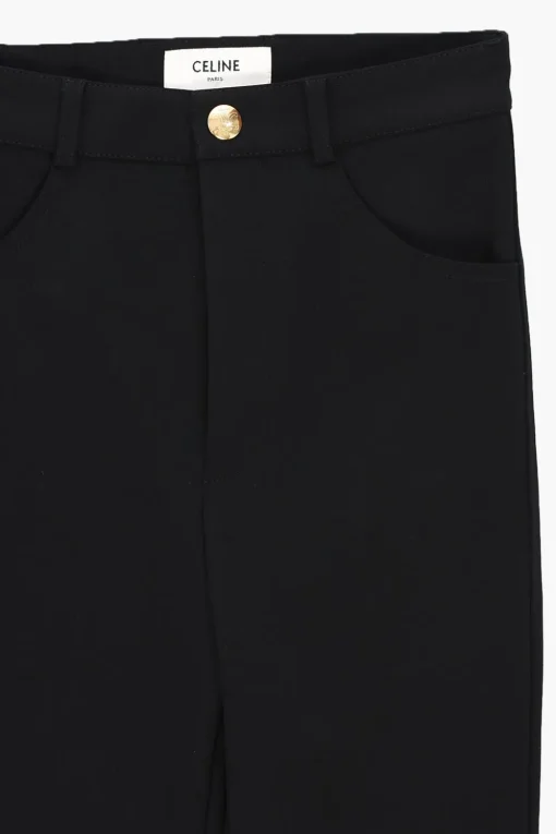 Jeggings Elasticizzato A Vita Alta>Celine Sale