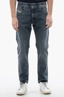 Discount Jogg Jeans 2030 D-KROOLEY in Tessuto Stretch 16cm Uomo Jeans