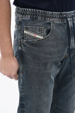 Discount Jogg Jeans 2030 D-KROOLEY in Tessuto Stretch 16cm Uomo Jeans