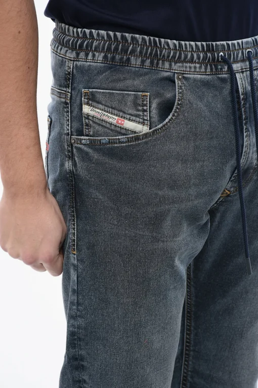 Discount Jogg Jeans 2030 D-KROOLEY in Tessuto Stretch 16cm Uomo Jeans