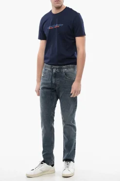 Discount Jogg Jeans 2030 D-KROOLEY in Tessuto Stretch 16cm Uomo Jeans