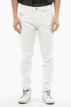 Outlet Jogg Jeans D-STRUKT-Z-NE Lavaggio Chiaro a Vita Media 16cm Uomo Jeans