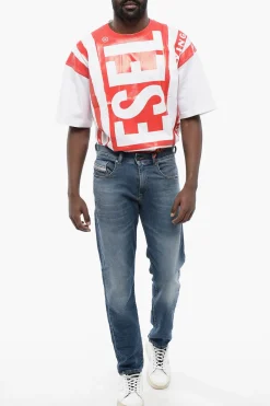 New Jogg Jeans D-STRUKT-Z-NE Regular Fit con Passanti 16cm Uomo Jeans