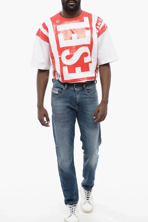 New Jogg Jeans D-STRUKT-Z-NE Regular Fit con Passanti 16cm Uomo Jeans