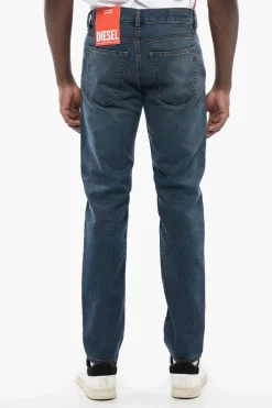Jogg Jeans D-STRUKT-Z-NE Regular Fit con Passanti 16cm>Diesel Online