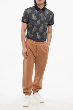 Joggers 4 Tasche in Jersey con Polsini></noscript>Saint Laurent Outlet