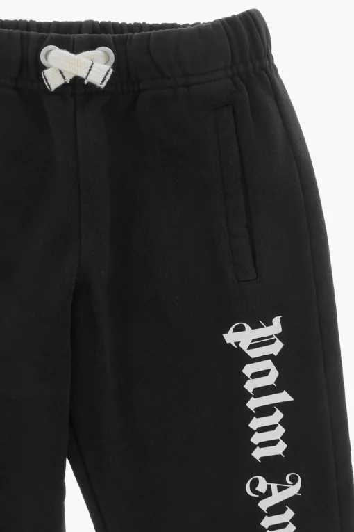 Joggers a Tinta Unita con Logo a Contrasto>Palm Angels Kids Online