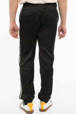 Clearance Joggers ACADEMY con Logo Ricamato e Righe Laterali Uomo Pantaloni