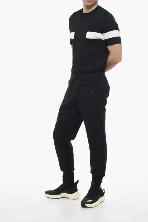 Joggers Biker Skinny Fit in Neoprene>Neil Barrett Sale