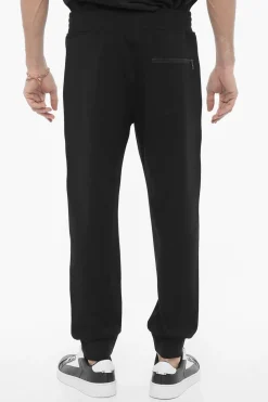 Sale Joggers BOLTS Skinny Fit con Ricamo a Contrasto Uomo Pantaloni