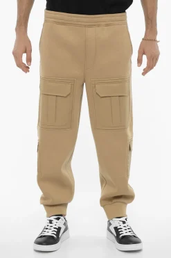 Joggers Cargo FIREMAN Loose Fit in Neoprene>Neil Barrett Fashion