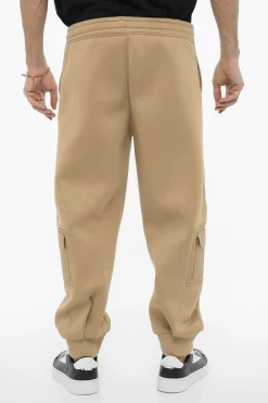 Joggers Cargo FIREMAN Loose Fit in Neoprene>Neil Barrett Fashion
