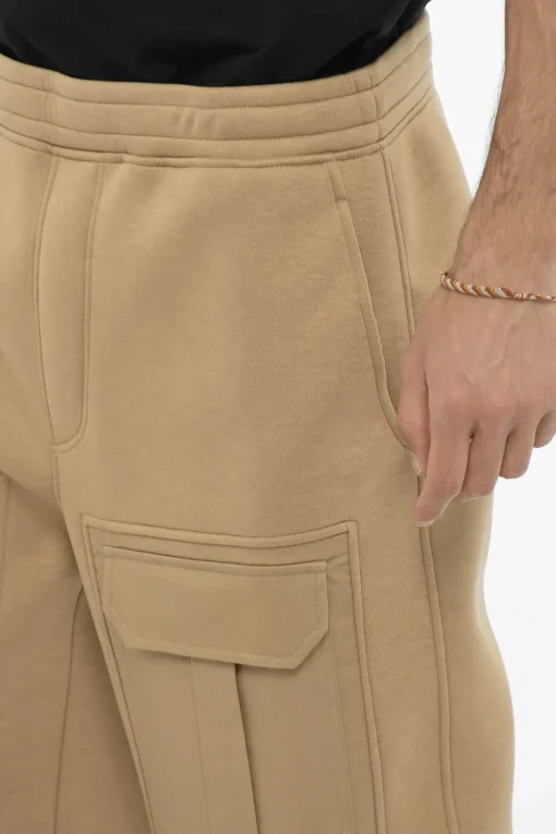 Joggers Cargo FIREMAN Loose Fit in Neoprene>Neil Barrett Fashion