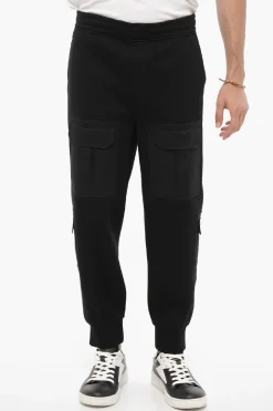 Sale Joggers Cargo FIREMAN Loose Fit in Neoprene Uomo Pantaloni