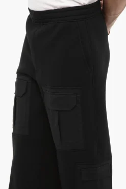 Sale Joggers Cargo FIREMAN Loose Fit in Neoprene Uomo Pantaloni