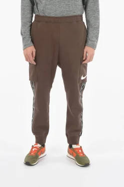 Joggers Cargo in Cotone con Banda Laterale Logata>Nike Fashion