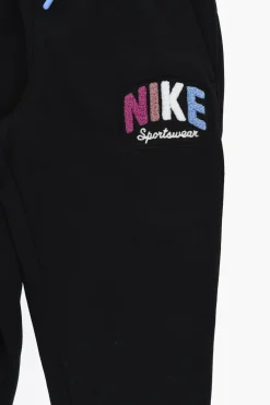 Best Joggers Cargo in Cotone Felpato con Logo in Rilievo Bambino Abbigliamento