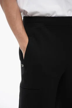 Joggers Cargo in Misto Cotone con Polsini>Neil Barrett Online