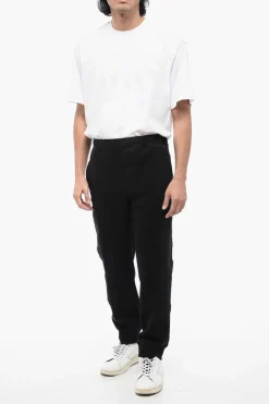 Joggers Cargo in Misto Cotone con Polsini></noscript>Neil Barrett Online