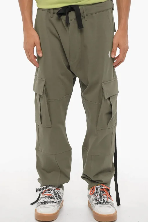 Joggers Cargo in Twill Di Cotone>Marcelo Burlon New