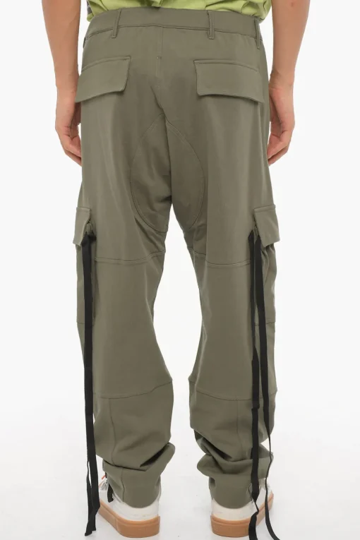 Joggers Cargo in Twill Di Cotone>Marcelo Burlon New