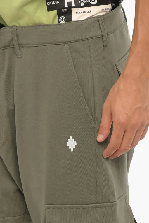 Joggers Cargo in Twill Di Cotone>Marcelo Burlon New
