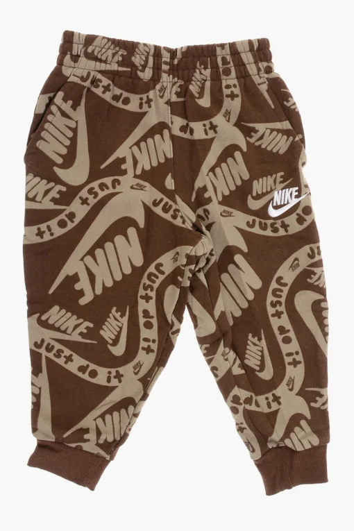 Joggers CLUB Bicolore con Stampa Logo All-Over>Nike KIDS Online