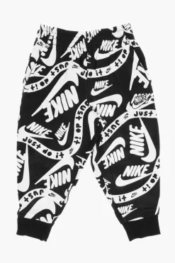 Best Joggers CLUB Bicolore con Stampa Logo All-Over Bambino Abbigliamento