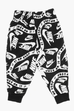 Best Joggers CLUB Bicolore con Stampa Logo All-Over Bambino Abbigliamento