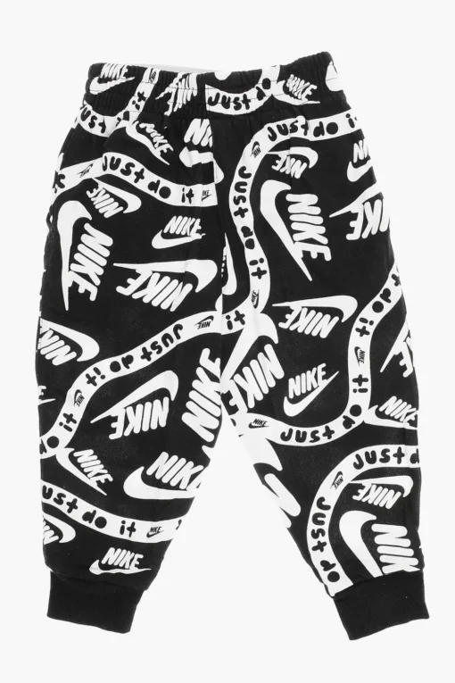 Best Joggers CLUB Bicolore con Stampa Logo All-Over Bambino Abbigliamento