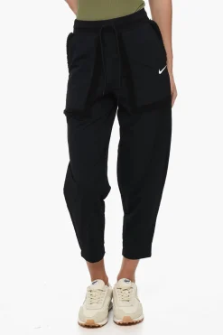 Outlet Joggers con Maxi Tasche e Dettagi in Sherpa Donna Pantaloni