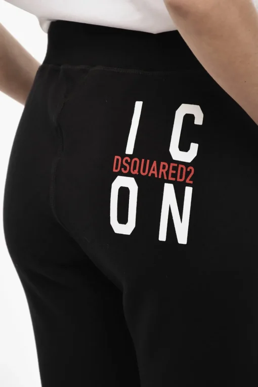 Joggers Felpata Con Stampa>Dsquared2 Online