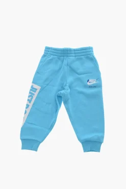 Clearance Joggers Felpati con Stampa a Contrasto Bambino Abbigliamento