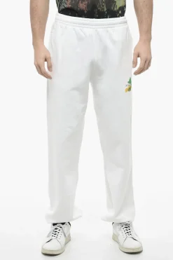 Fashion Joggers in Cotone BRUSH ARROW con Stampa Grafica Uomo Pantaloni