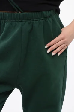 New Joggers In Cotone con Coulisse in Vita Donna Pantaloni