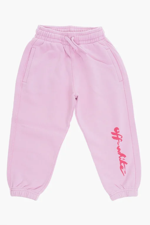 Outlet Joggers in Cotone con Elastico in Vita Bambino Abbigliamento